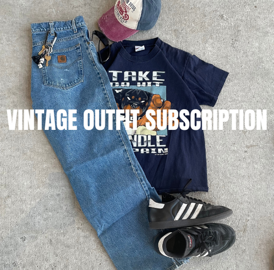 FULL VINTAGE OUTFIT SUBSCRIPTION
