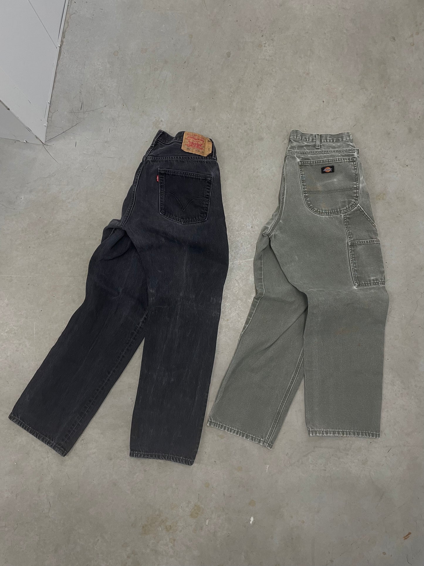 TWO VINTAGE PANTS PACK