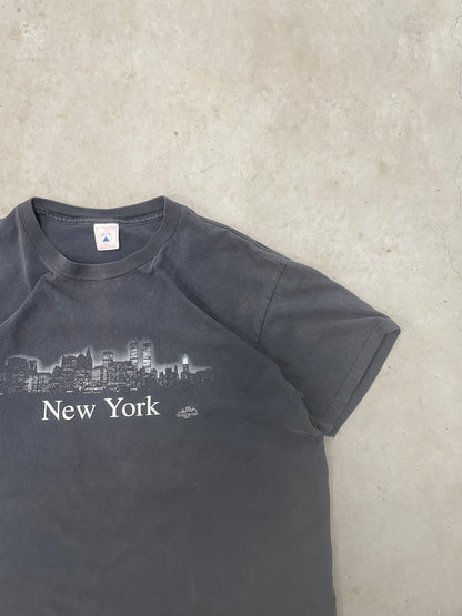 1990s New York Faded Tee Large