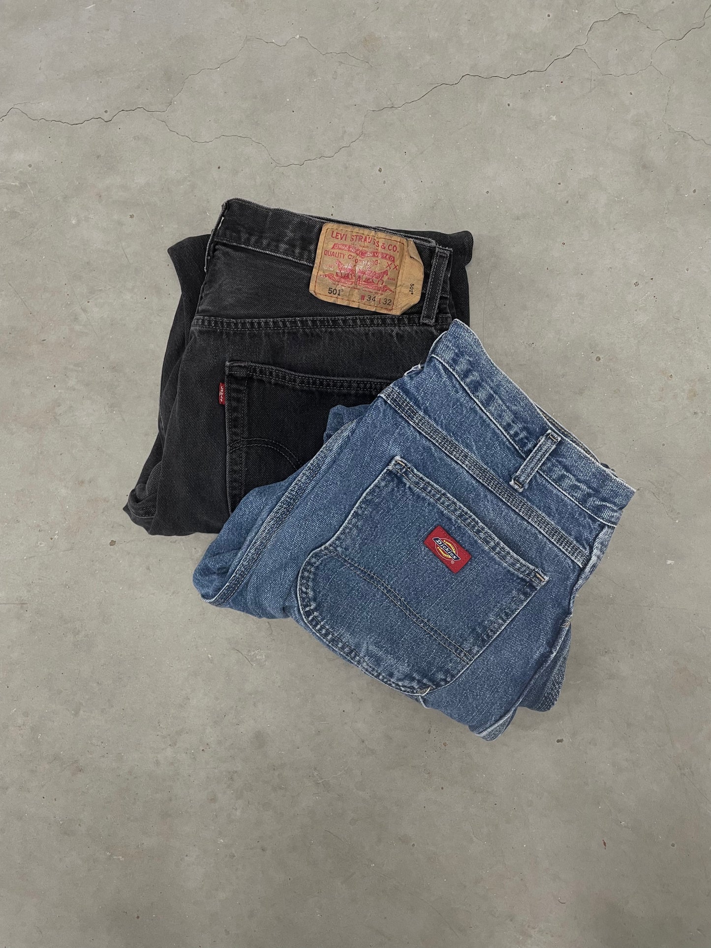 TWO VINTAGE PANTS PACK