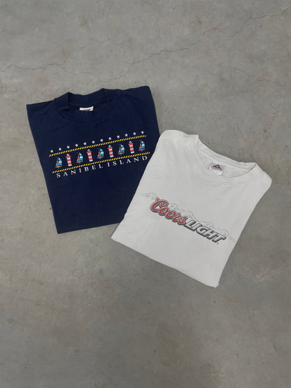 TWO VINTAGE TEES PACK