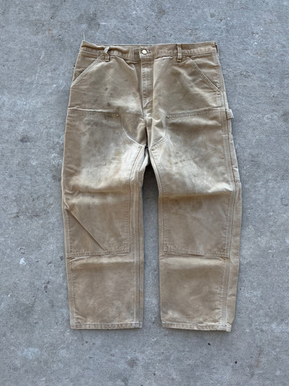 VINTAGE DOUBLE KNEE CARHARTT 36X28