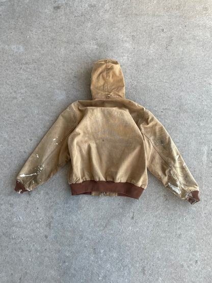 VINTAGE CARHARTT HOODED JACKET X-LARGE