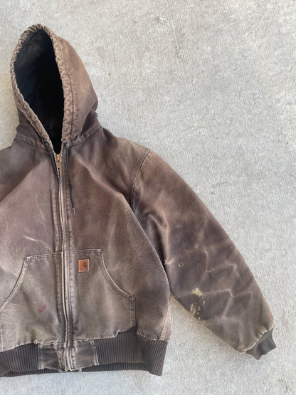 VINTAGE CARHARTT HOODED JACKET MEDIUM