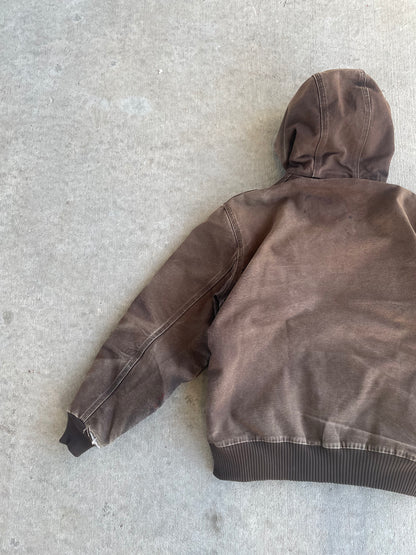 VINTAGE CARHARTT HOODED JACKET MEDIUM