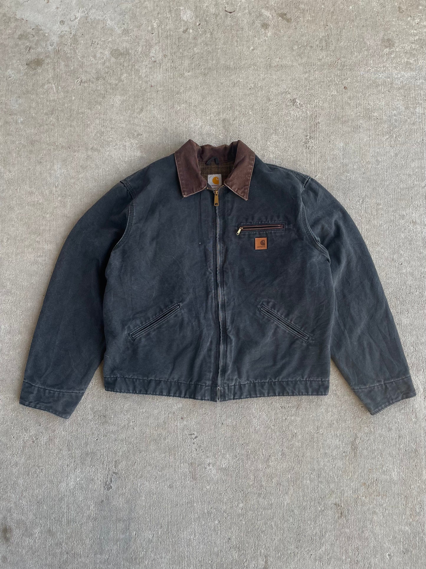 VINTAGE CARHARTT DETROIT JACKET X-LARGE