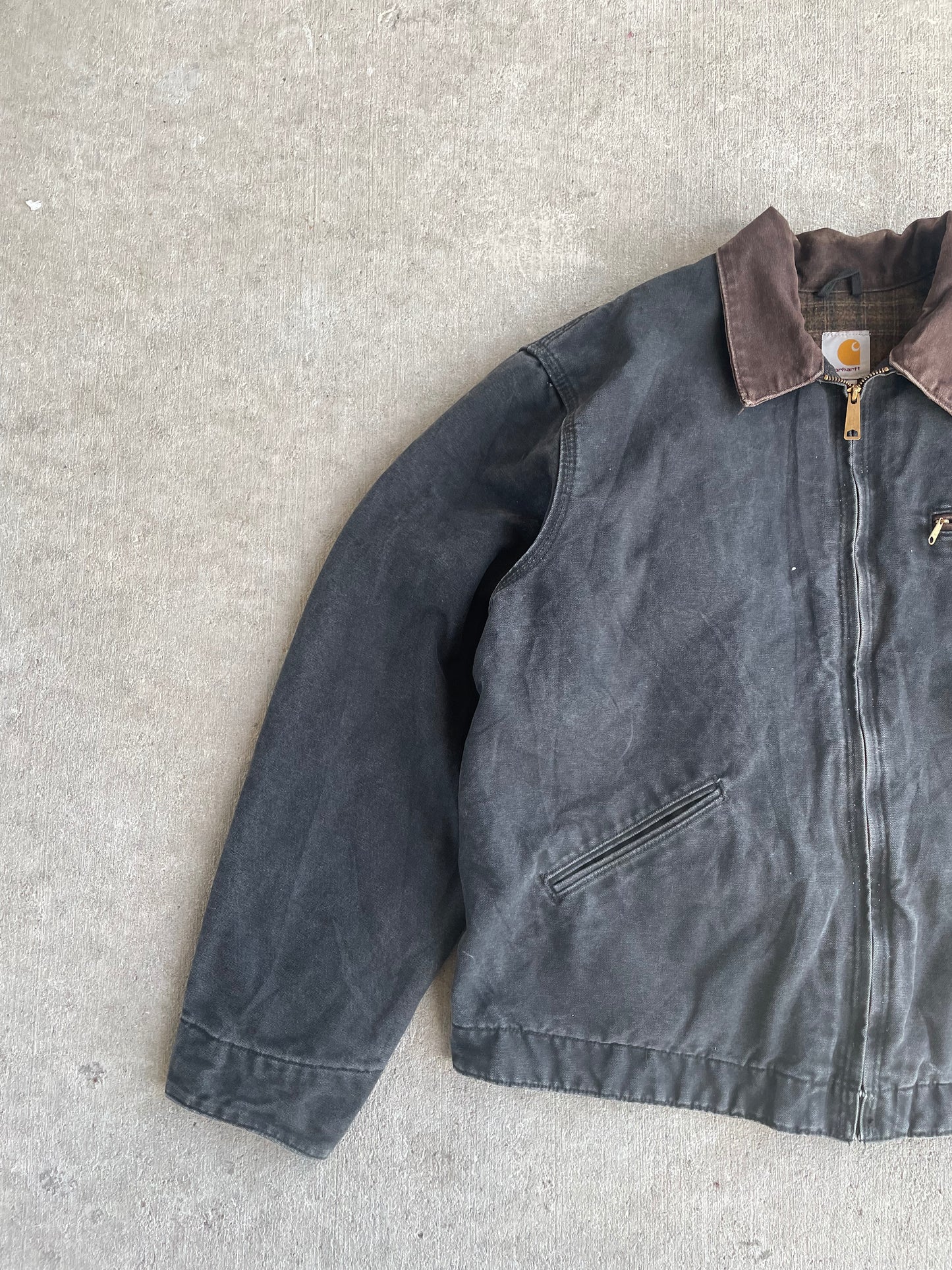 VINTAGE CARHARTT DETROIT JACKET X-LARGE