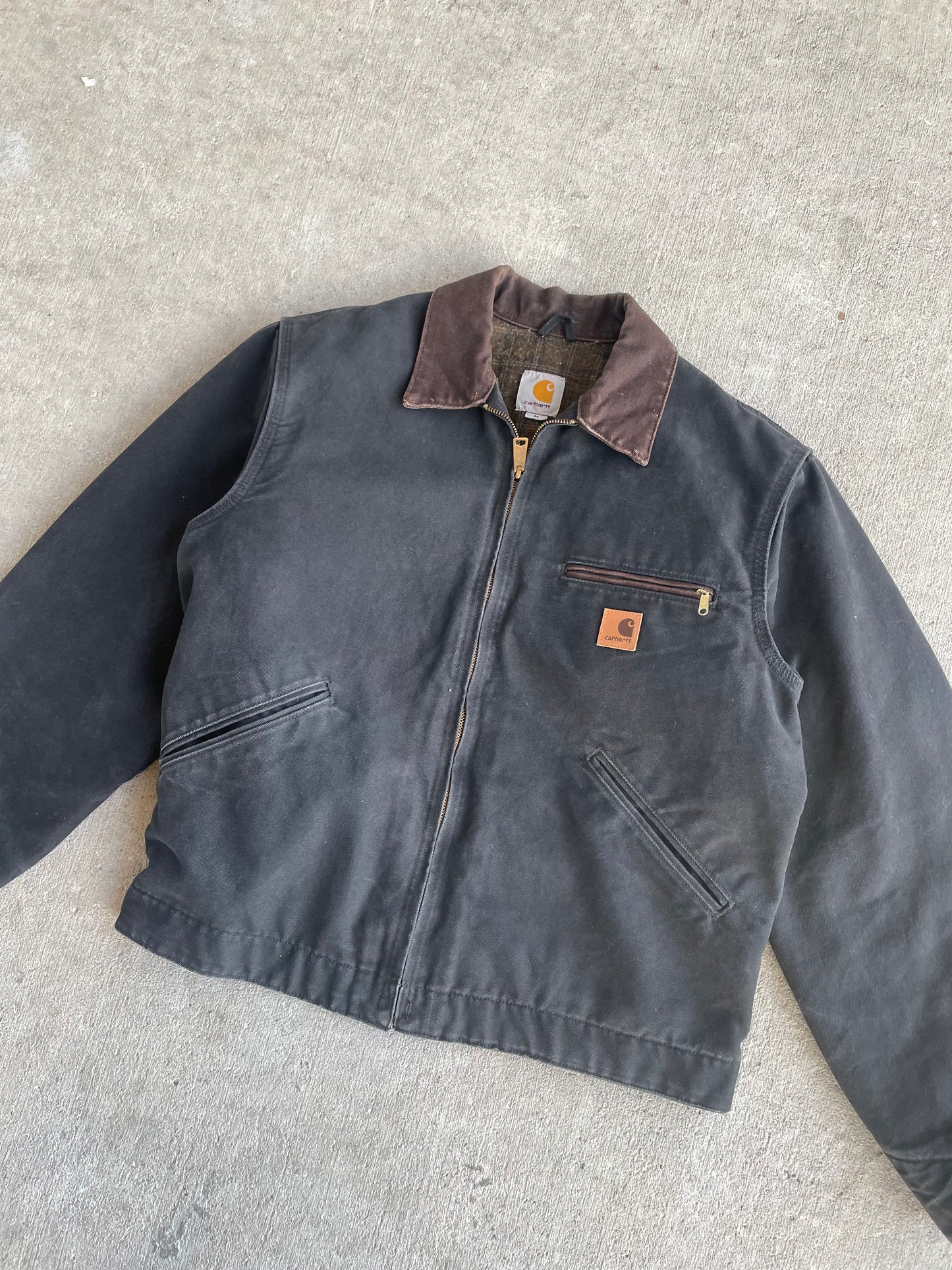 VINTAGE CARHARTT DETROIT JACKET MEDIUM