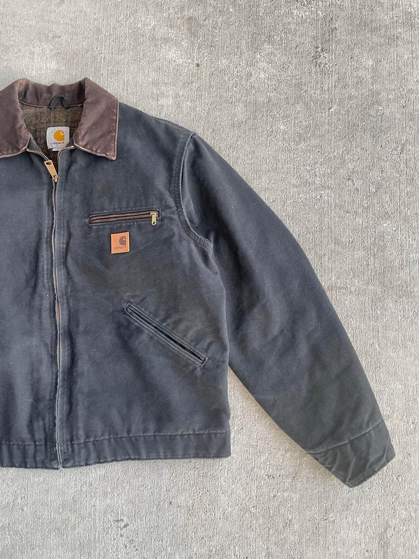 VINTAGE CARHARTT DETROIT JACKET MEDIUM