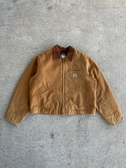 VINTAGE CARHARTT DETROIT JACKET LARGE