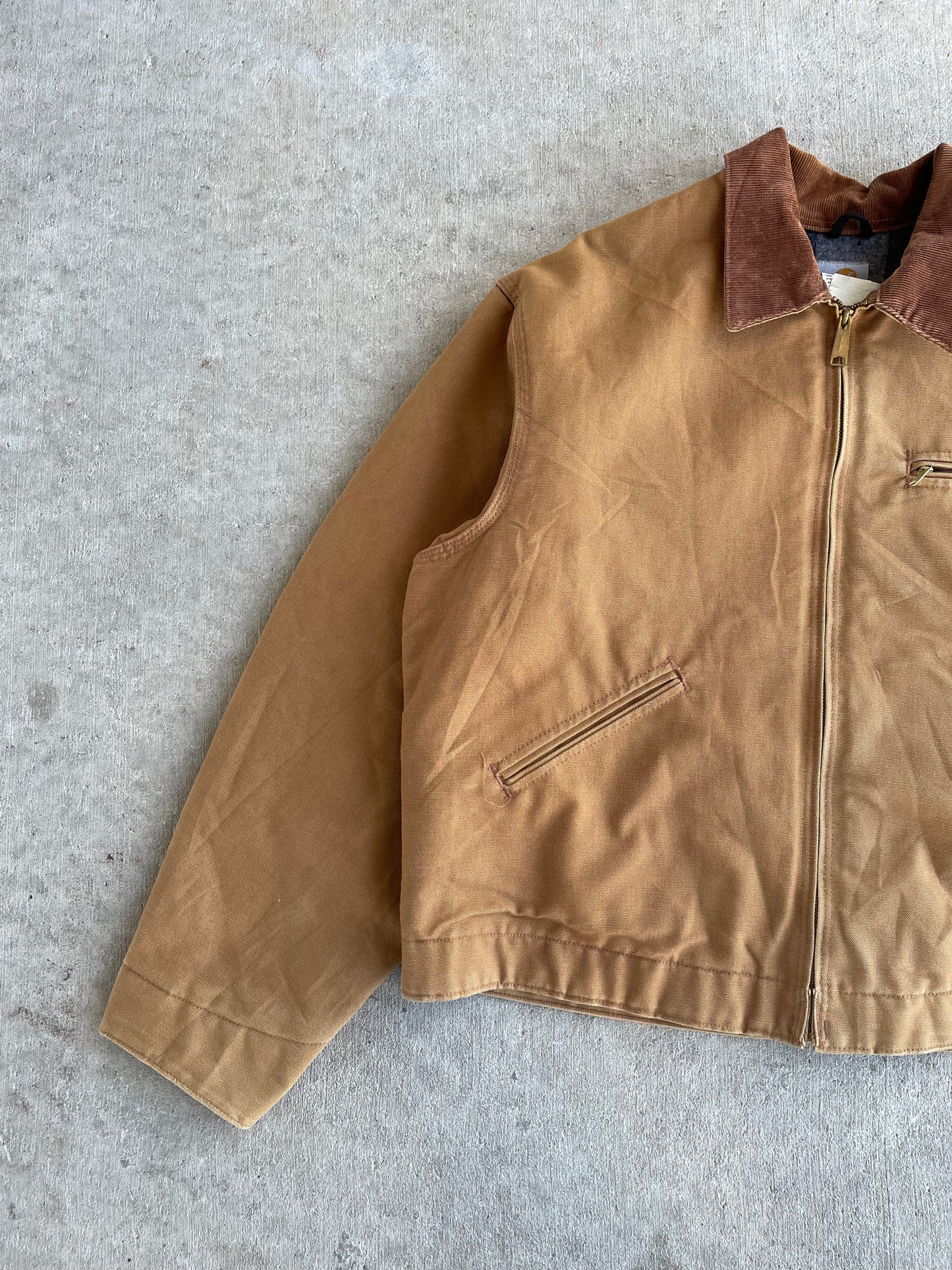 VINTAGE CARHARTT DETROIT JACKET LARGE