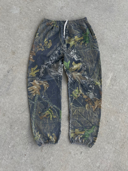 VINTAGE CAMO SWEATPANTS XL