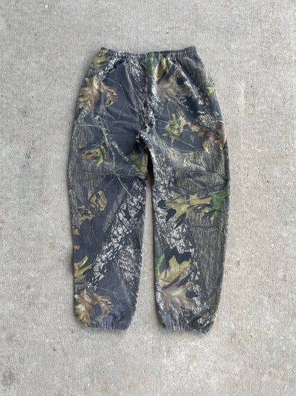 VINTAGE CAMO SWEATPANTS XL