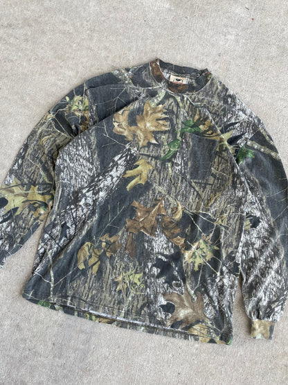 VINTAGE CAMO LONG SLEEVE XL