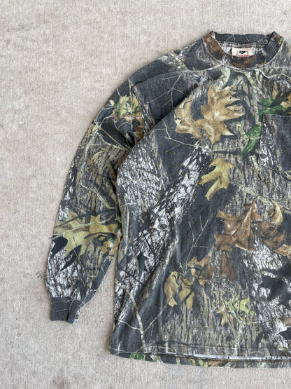 VINTAGE CAMO LONG SLEEVE XL