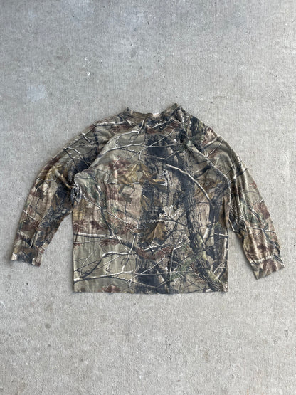 VINTAGE CAMO LONG SLEEVE XX-LARGE