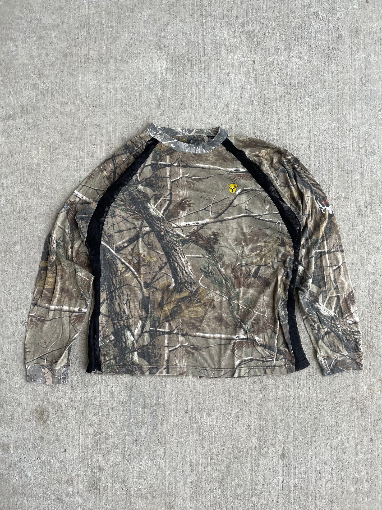 VINTAGE CAMO LONG SLEEVE XL