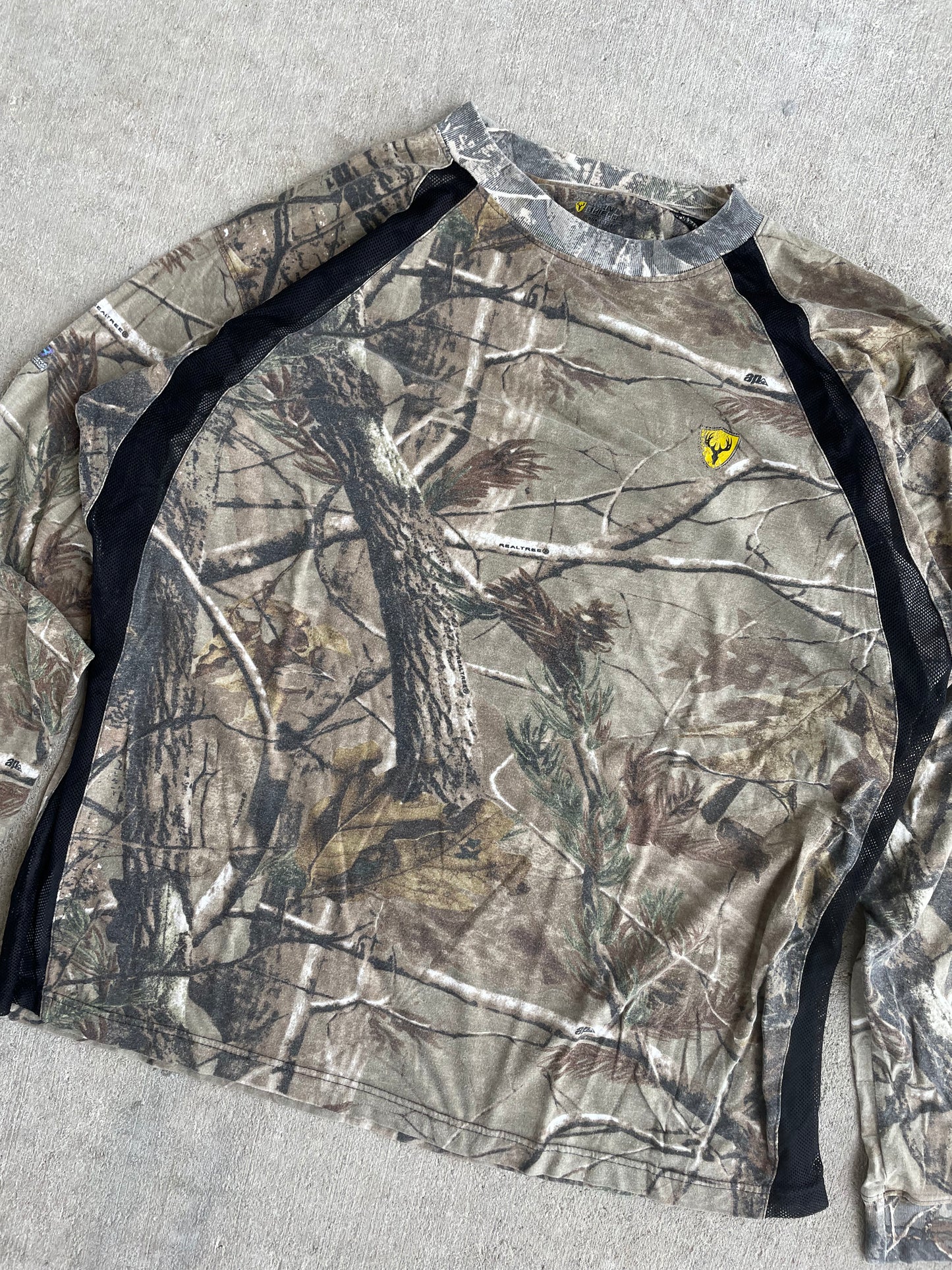 VINTAGE CAMO LONG SLEEVE XL