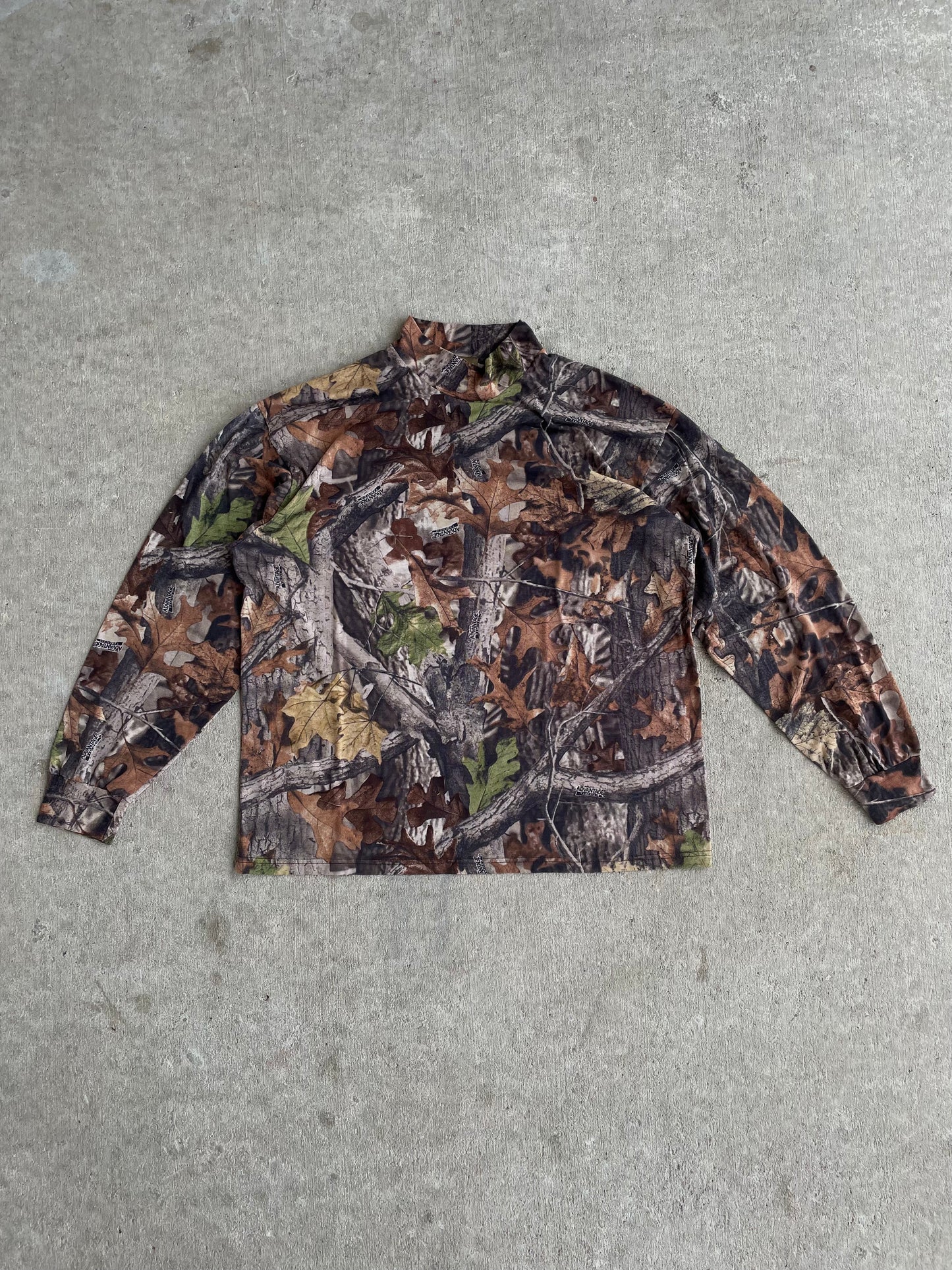 VINTAGE CAMO LONG SLEEVE XL