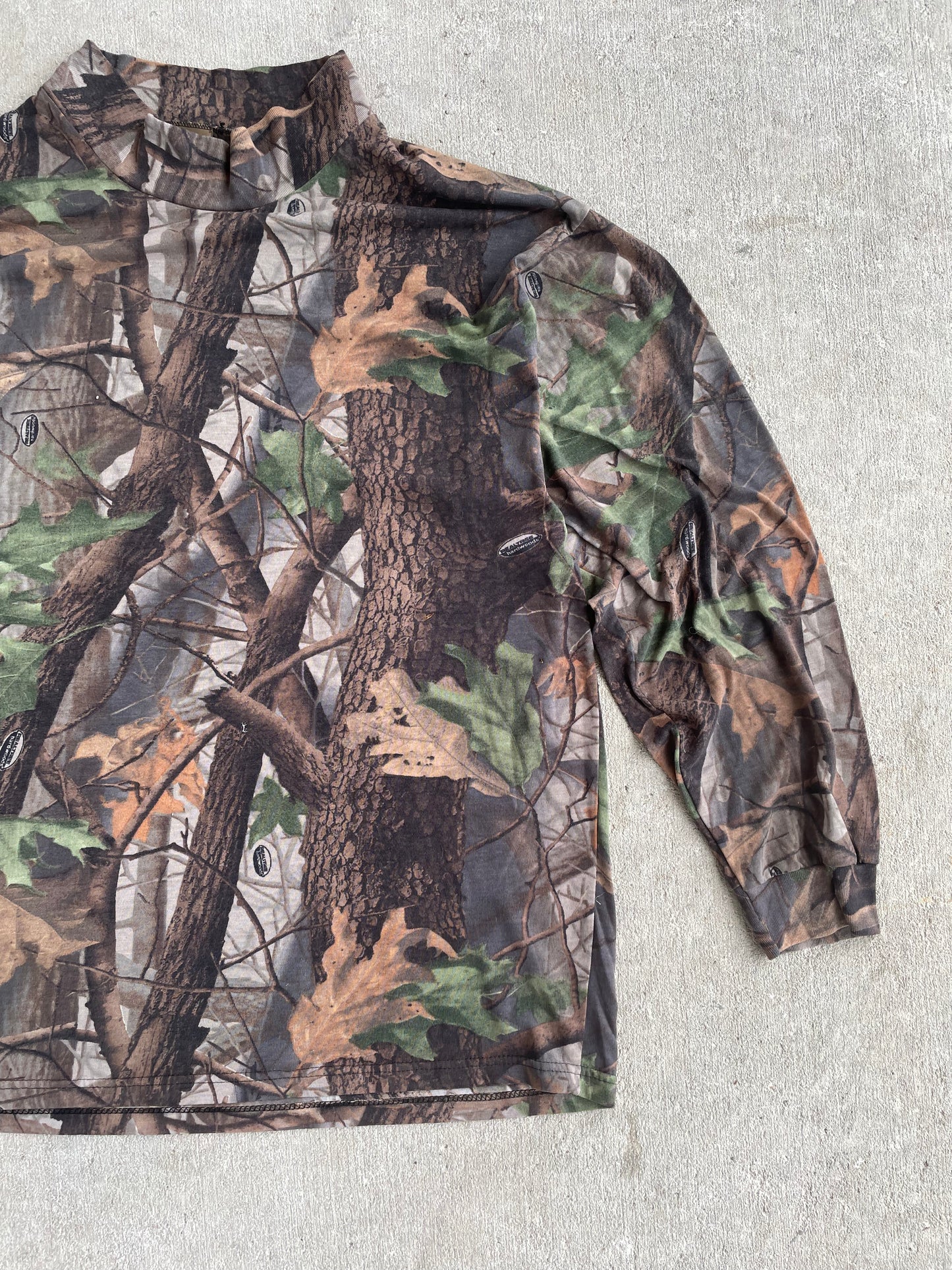 VINTAGE CAMO LONG SLEEVE XL