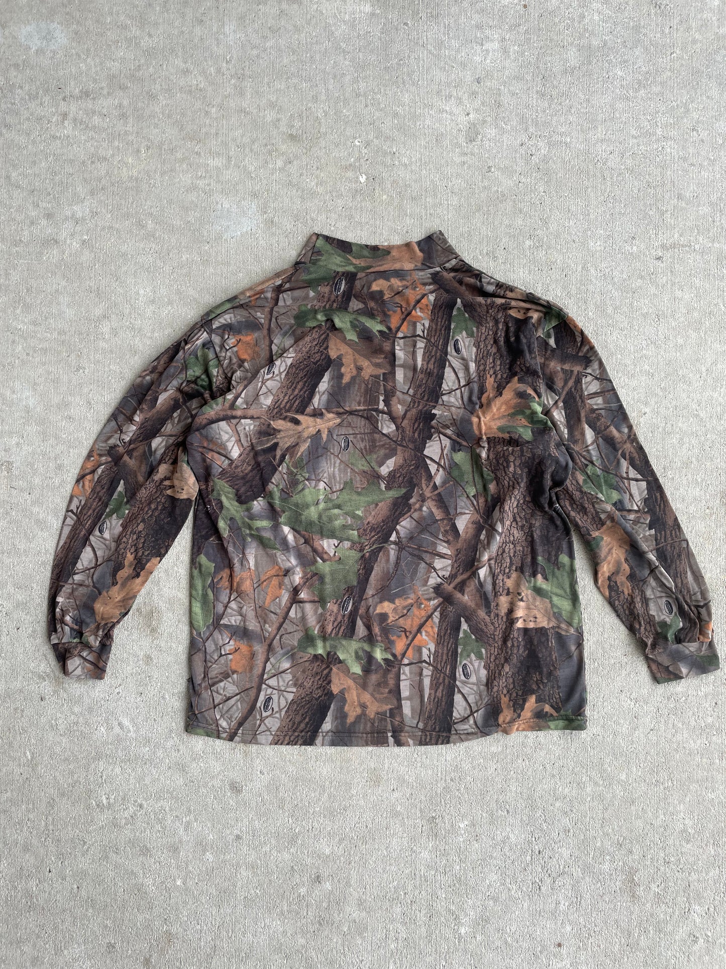 VINTAGE CAMO LONG SLEEVE XL