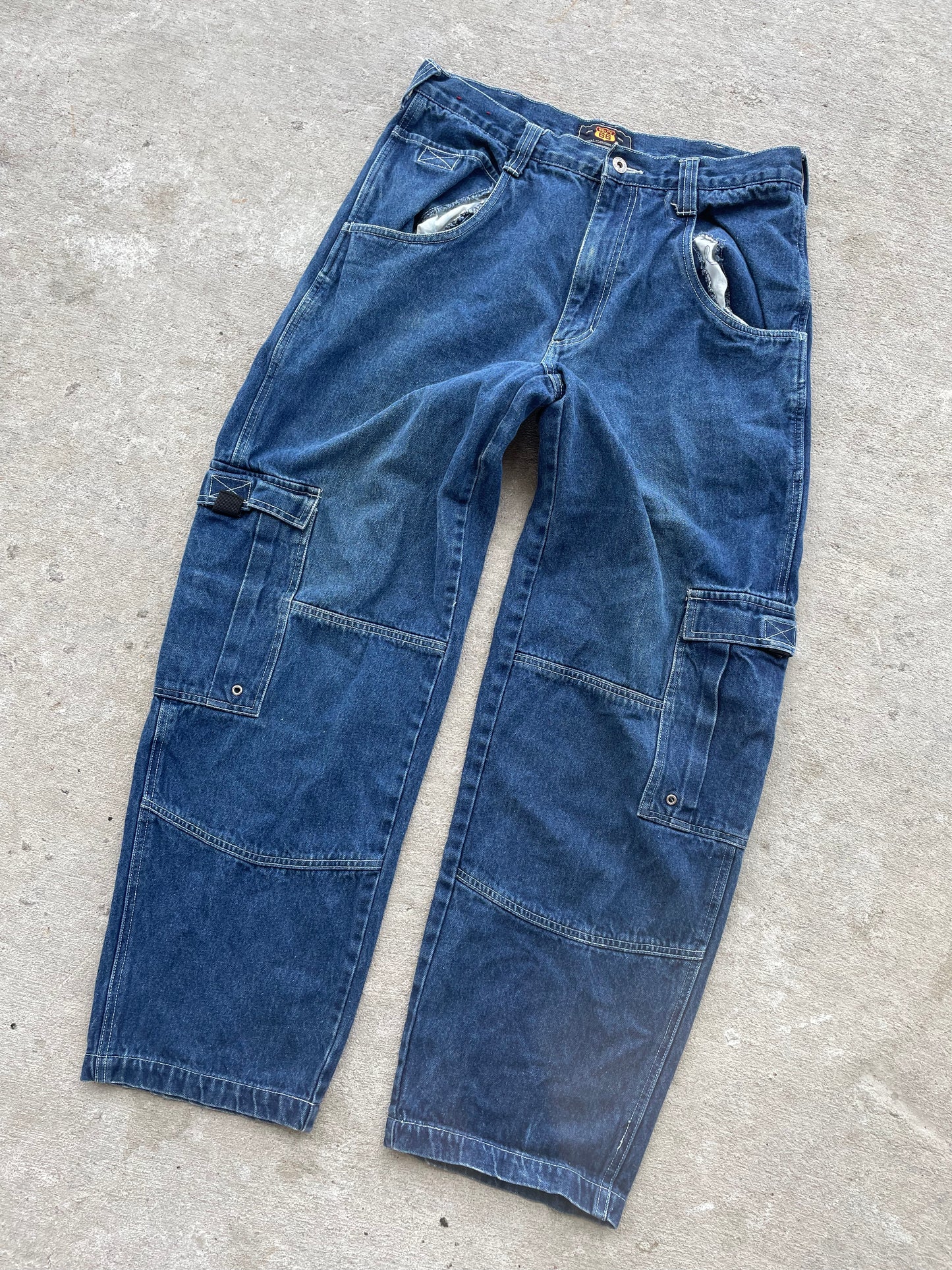 VINTAGE Y2K ROUTE 66 DENIM 32X30