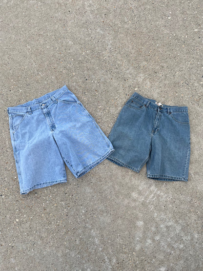 TWO VINTAGE JORTS PACK