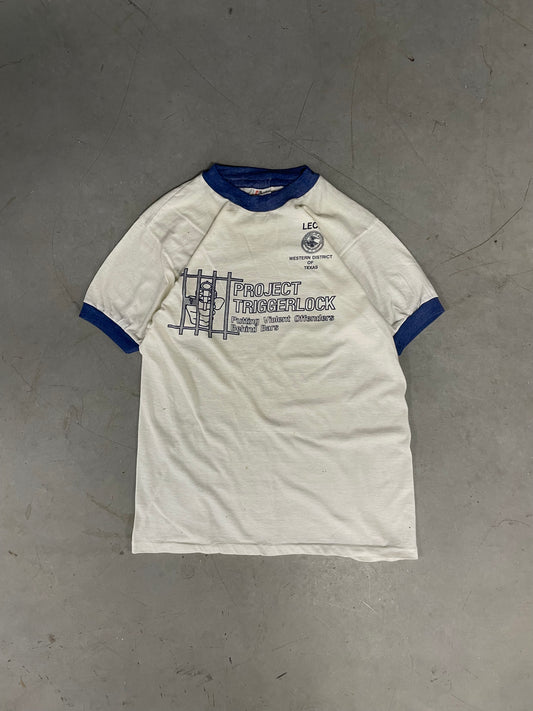 1991 Project Triggerlock Ringer Tee Large