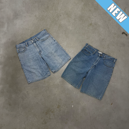 TWO VINTAGE JORTS PACK